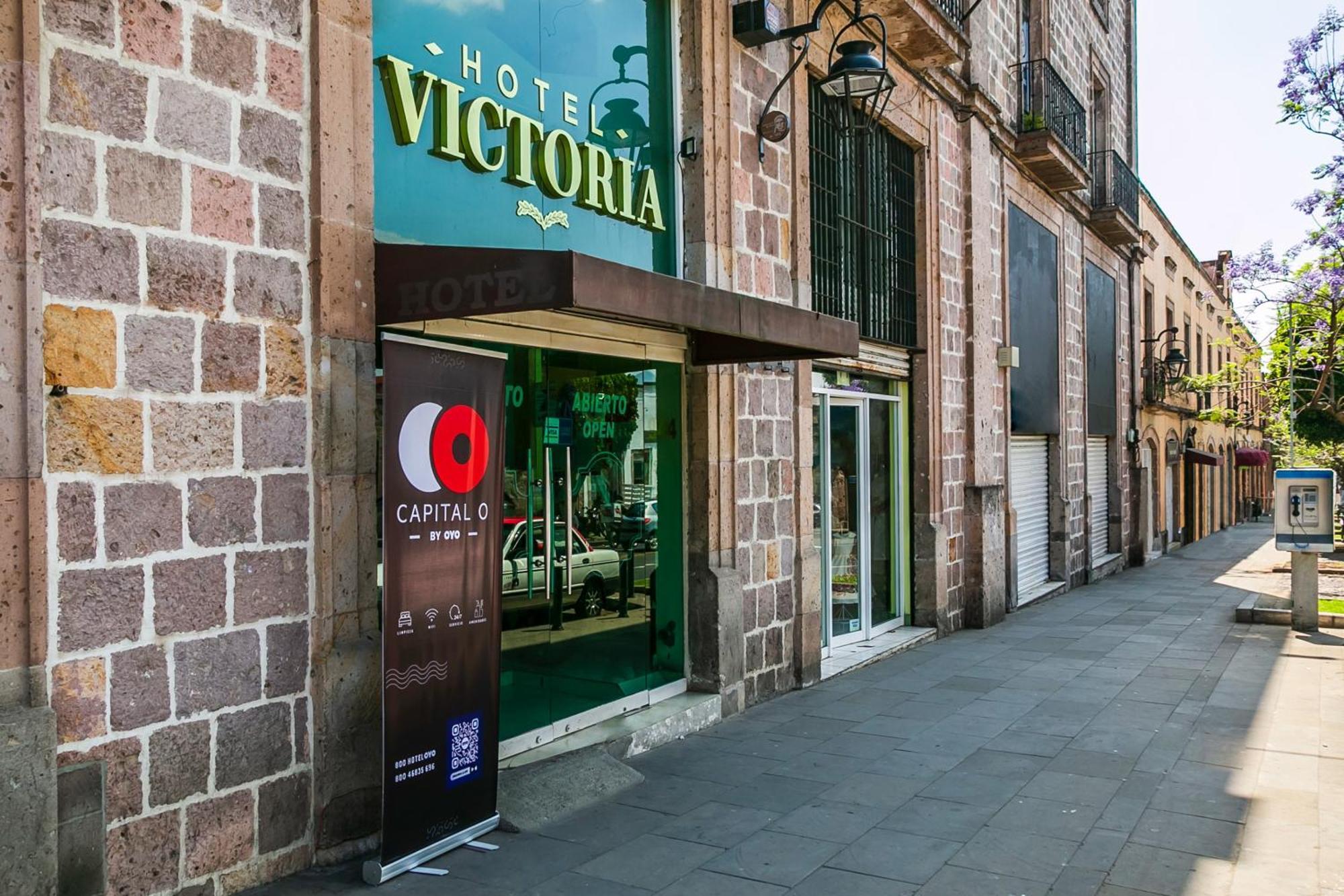 Capital O Hotel Victoria Morelia Exteriér fotografie